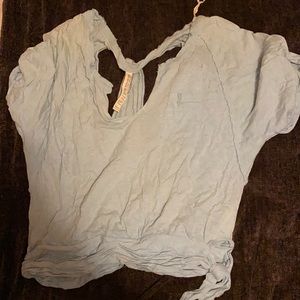 Free people beach top in blue